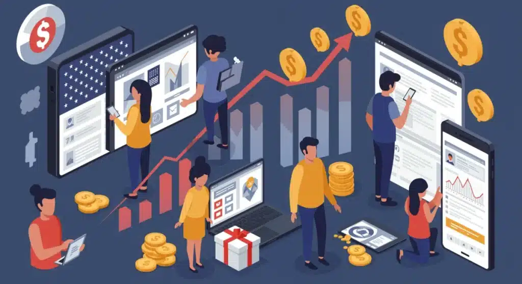 2025 US Market Sentiment: Consumer Confidence & Online Spending