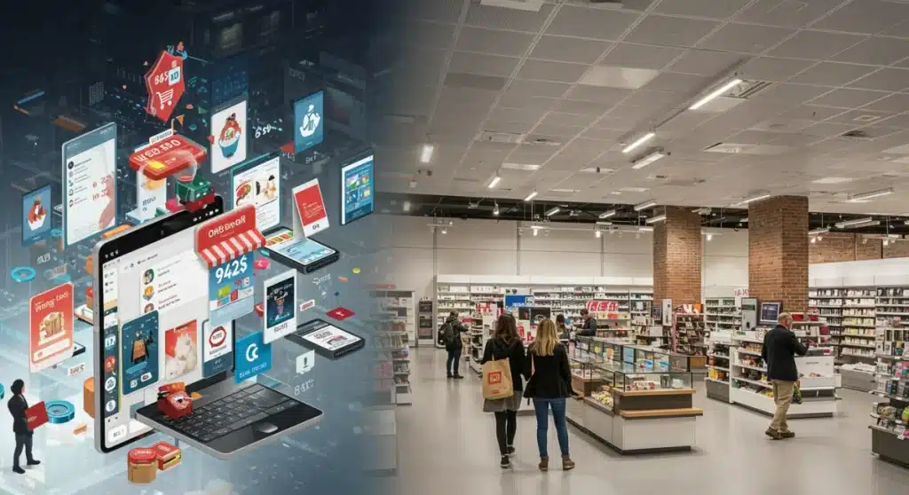 2025 US Retail Landscape: Online Sales Overtake Brick-and-Mortar by 8%