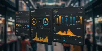Amazon advertising console dashboard with ROAS improvement metrics for 2025