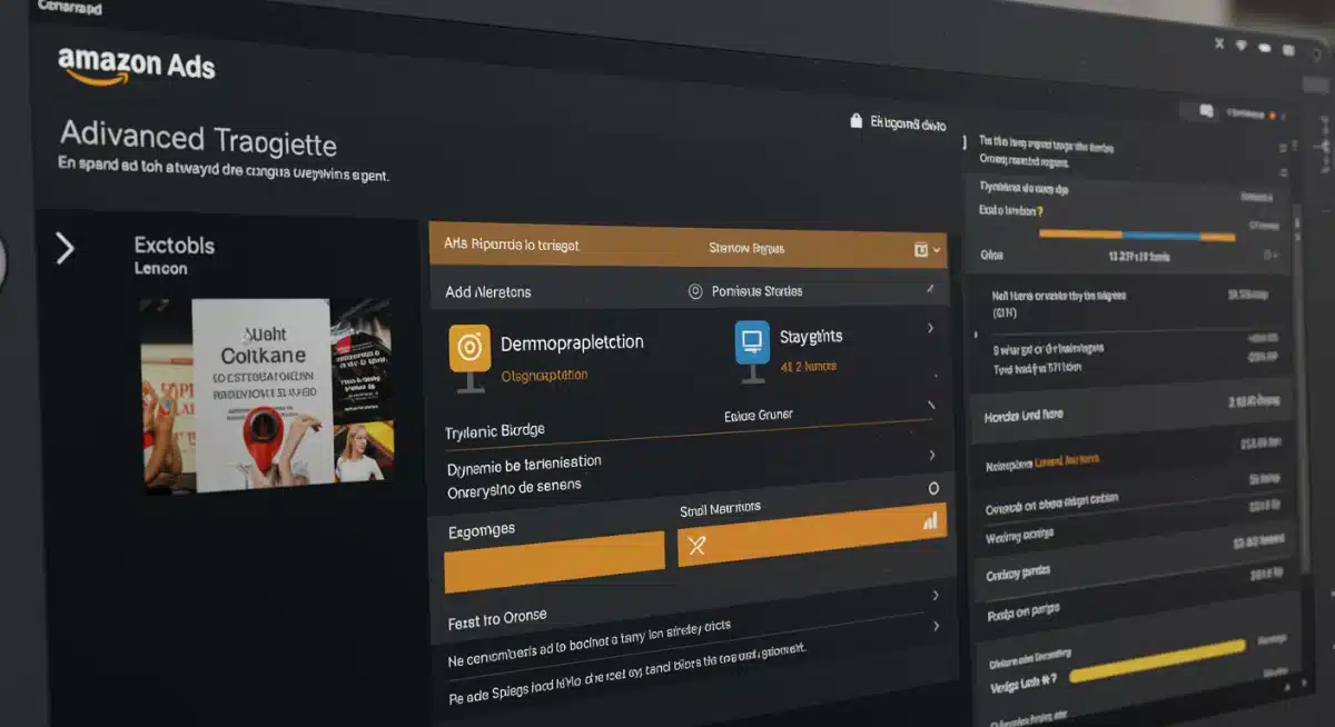 Advanced targeting options in Amazon Ads console for US PPC campaigns