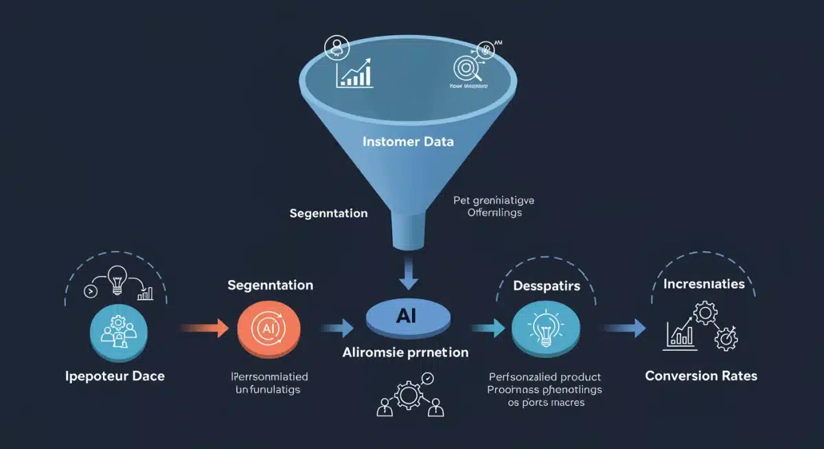 Infographic depicting data-driven personalization leading to higher conversions