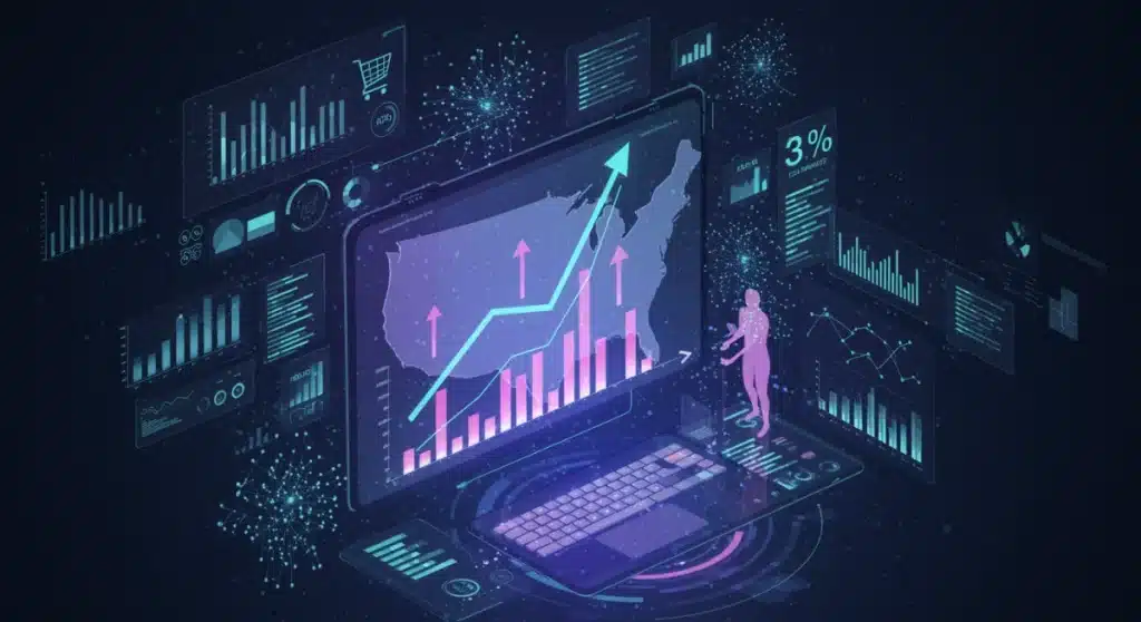 Predictive AI: Boosting U.S. E-commerce Conversion Rates 10%