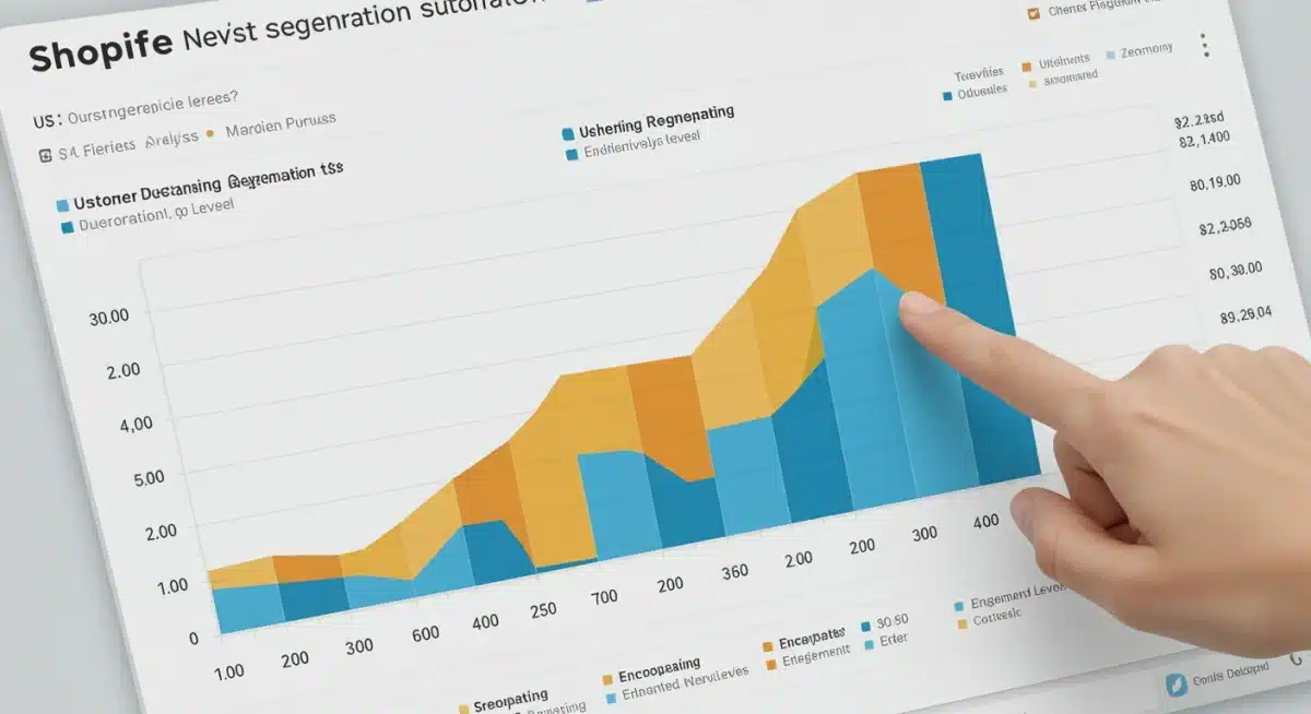 Detailed customer segmentation within Shopify's new analytics dashboard
