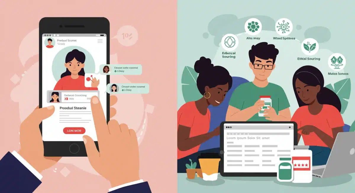 Social commerce live stream and ethical product review by Gen Z