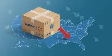 Walmart Marketplace shipping cost reduction announcement for 2025.